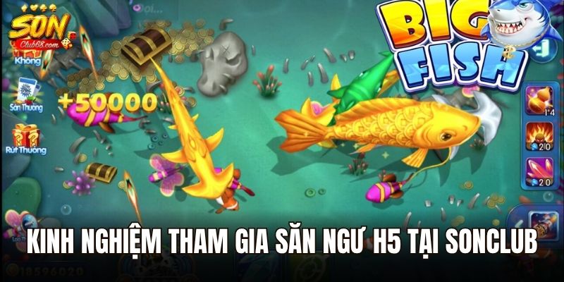 Bắn Cá H5 - Trải Nghiệm Cá Cược Hot Hit Nhất 2025 3 Kinh nghiệm tham gia săn ngư H5 tại Sonclub